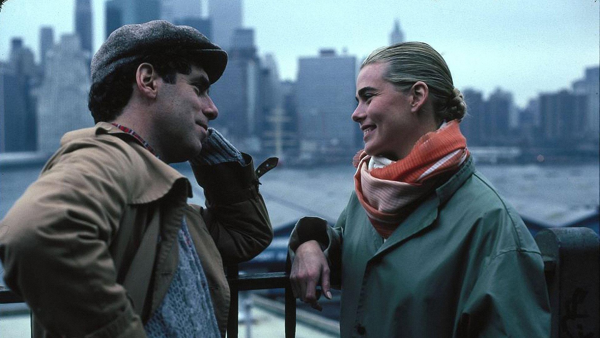 Over the Brooklyn Bridge 1984 movie scene