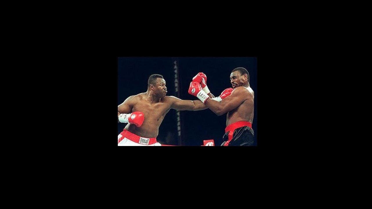 Oliver McCall vs. Larry Holmes 1995 movie scene