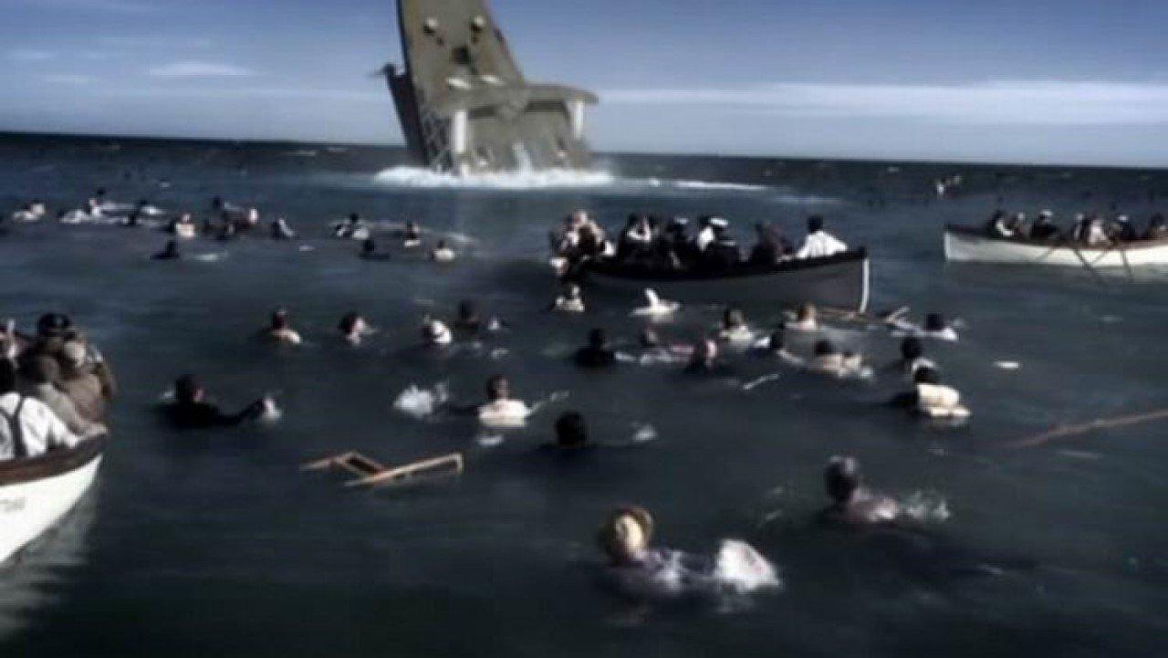 Sinking of the Lusitania: Terror at Sea 2007 movie scene