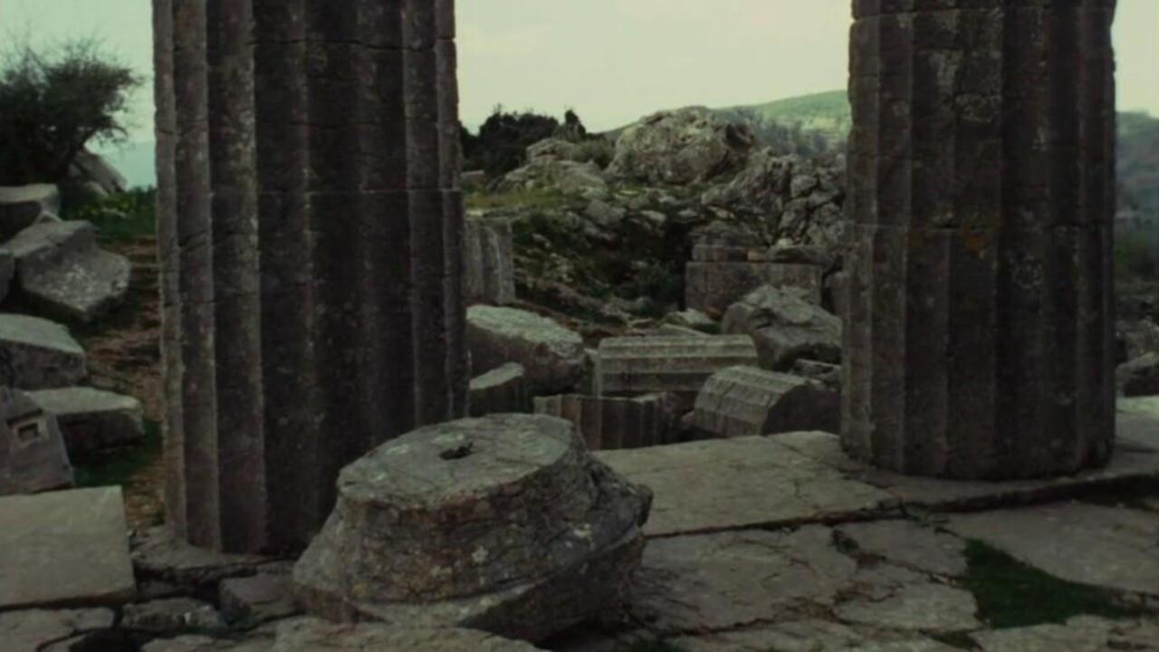 Bassae 1964 movie scene