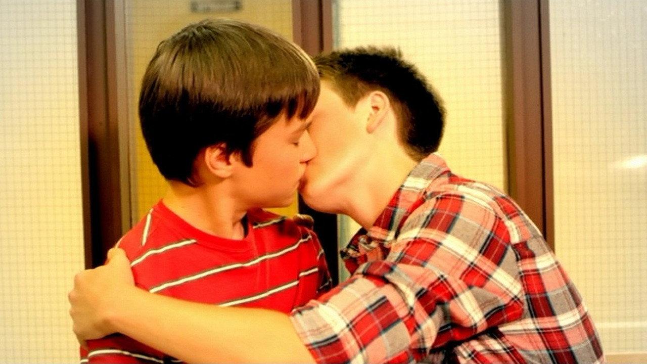 Kissing Drew 2013 movie scene