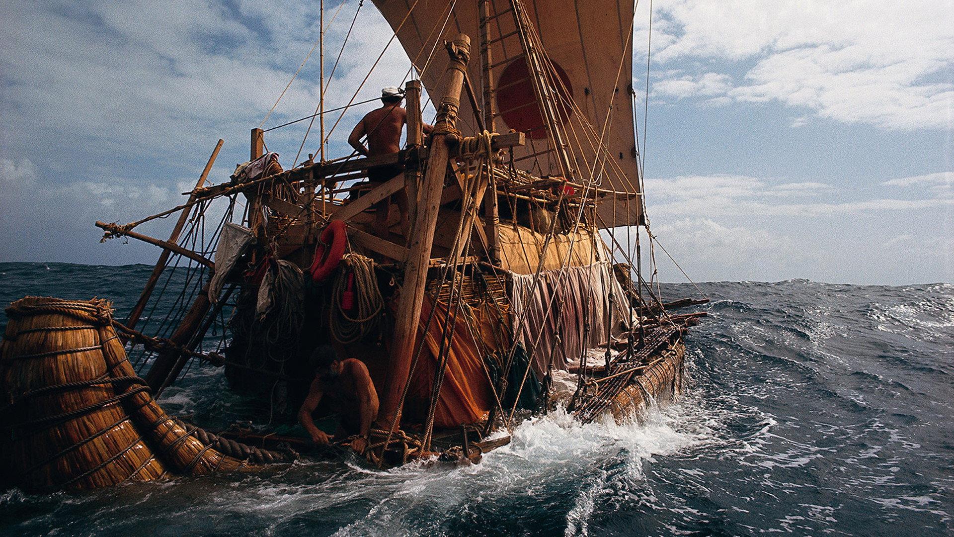 The Ra Expeditions 1972 movie scene