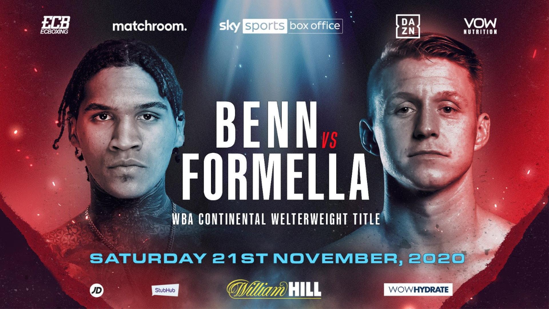 Conor Benn vs. Sebastian Formella 2020 movie scene
