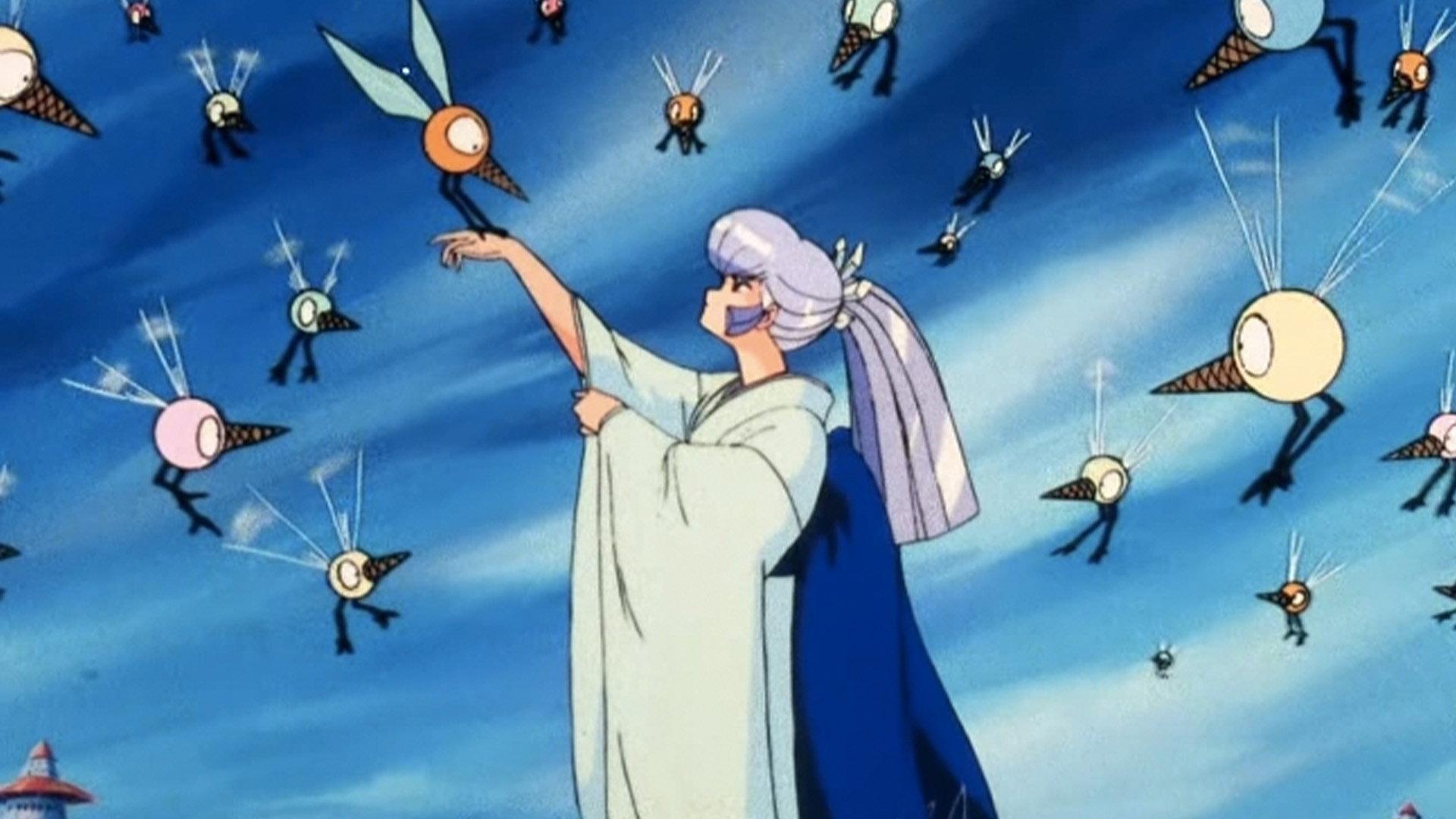 Urusei Yatsura: Raging Sherbet 1988 movie scene