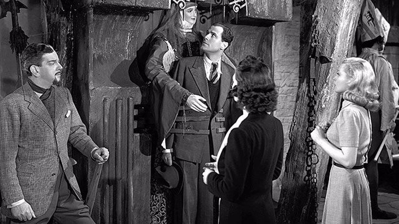 The Door with Seven Locks 1940 movie scene