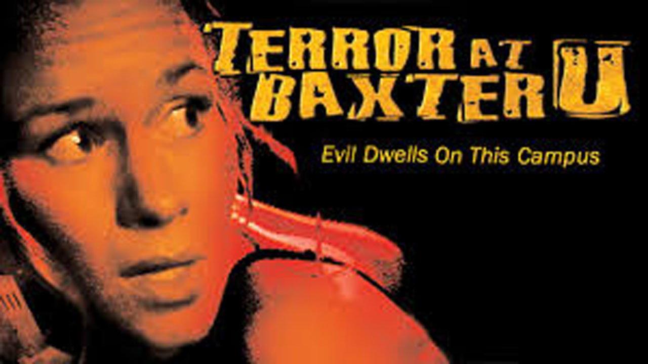 Terror at Baxter U 2003 movie scene