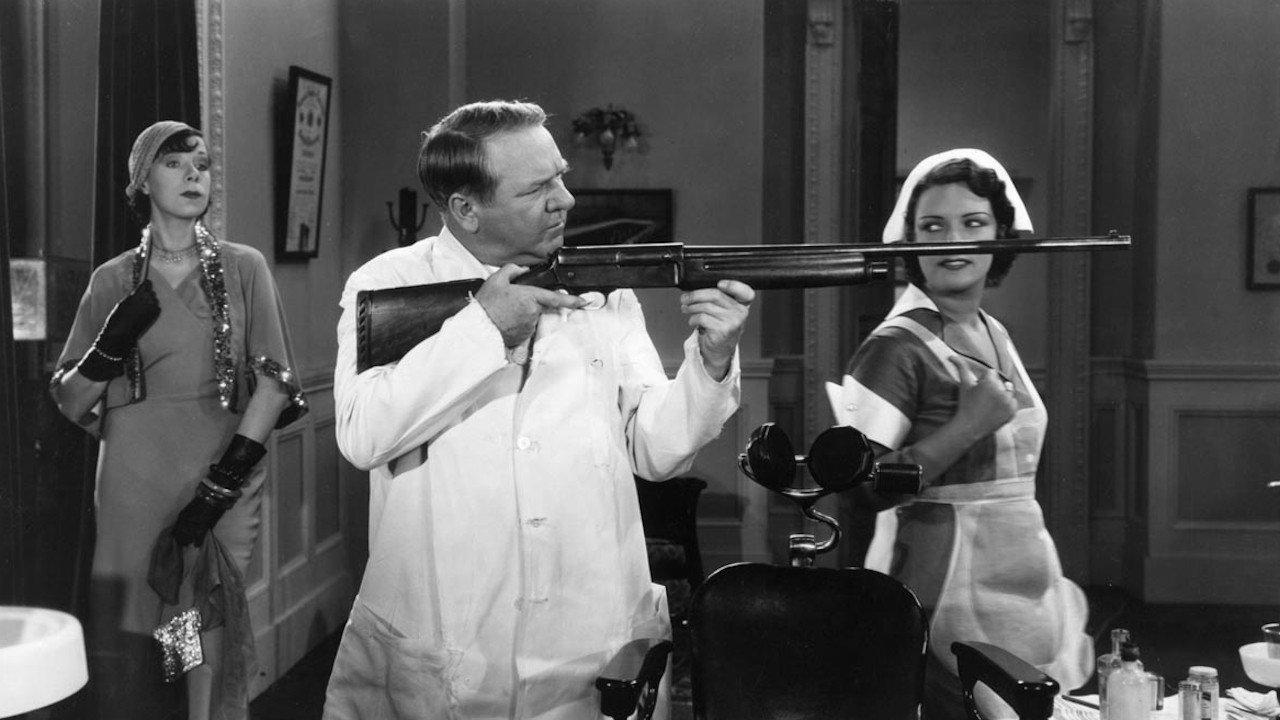 The Dentist 1932 movie scene