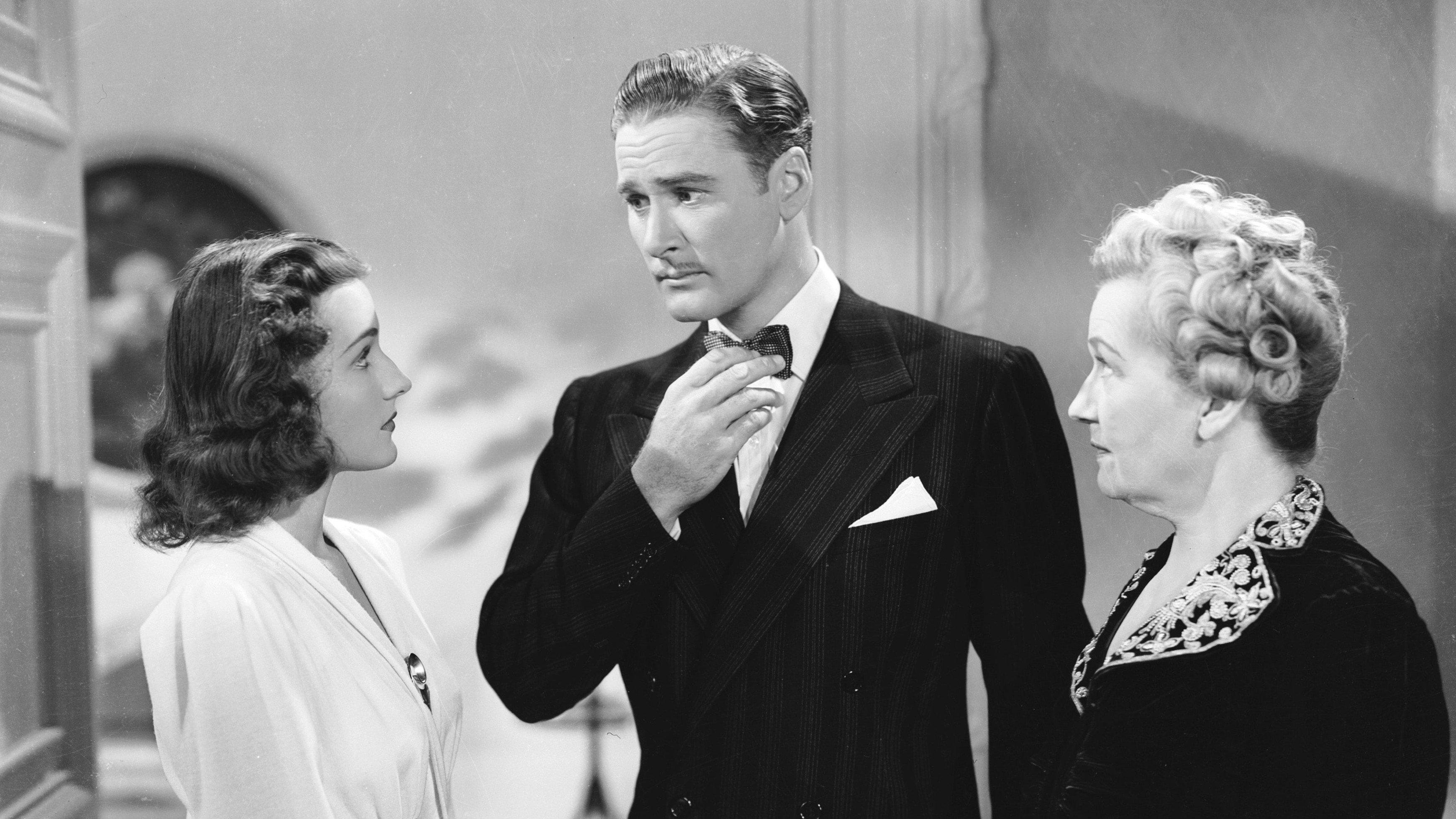 Footsteps in the Dark 1941 movie scene