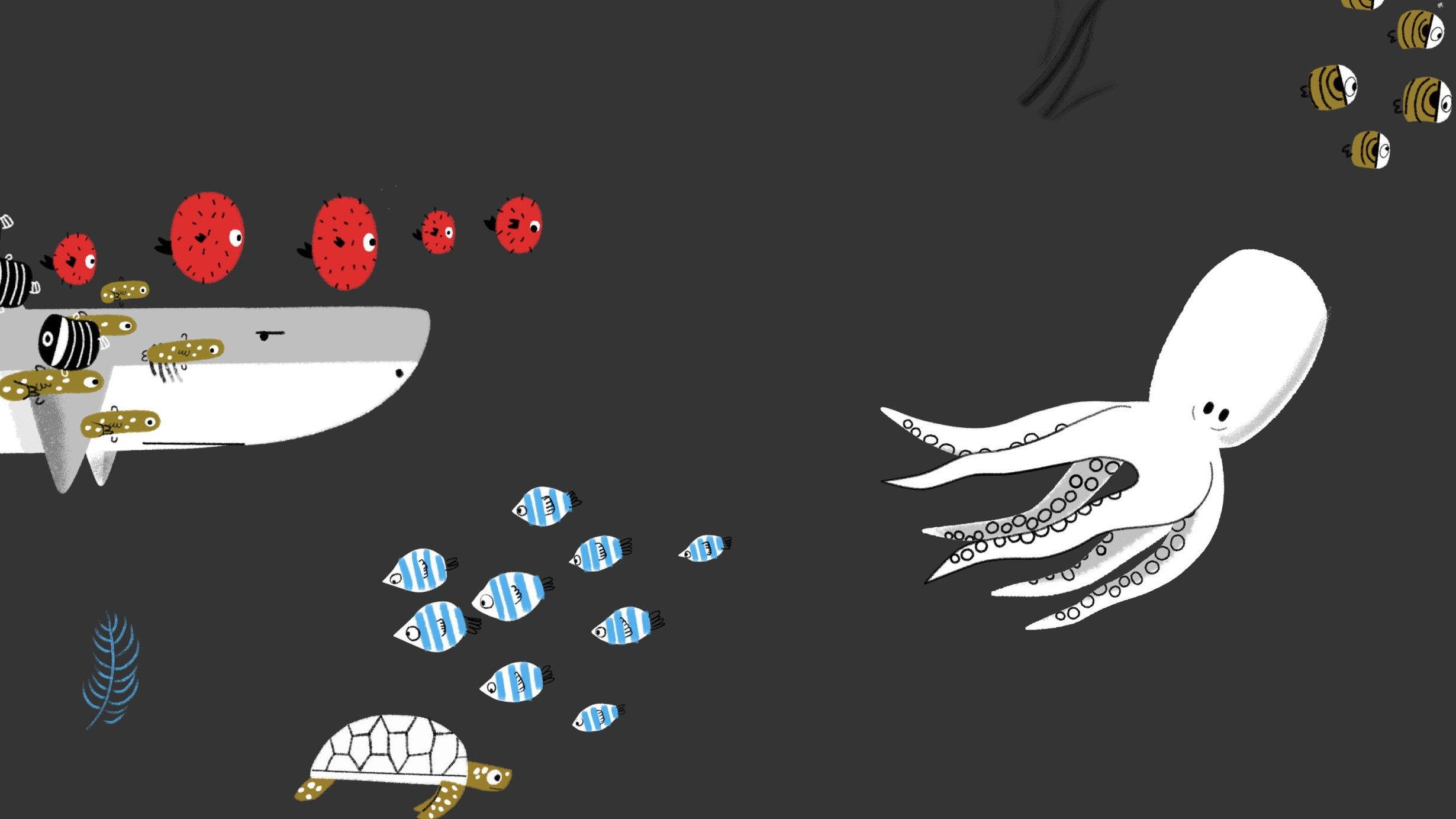 Octopus 2023 movie scene