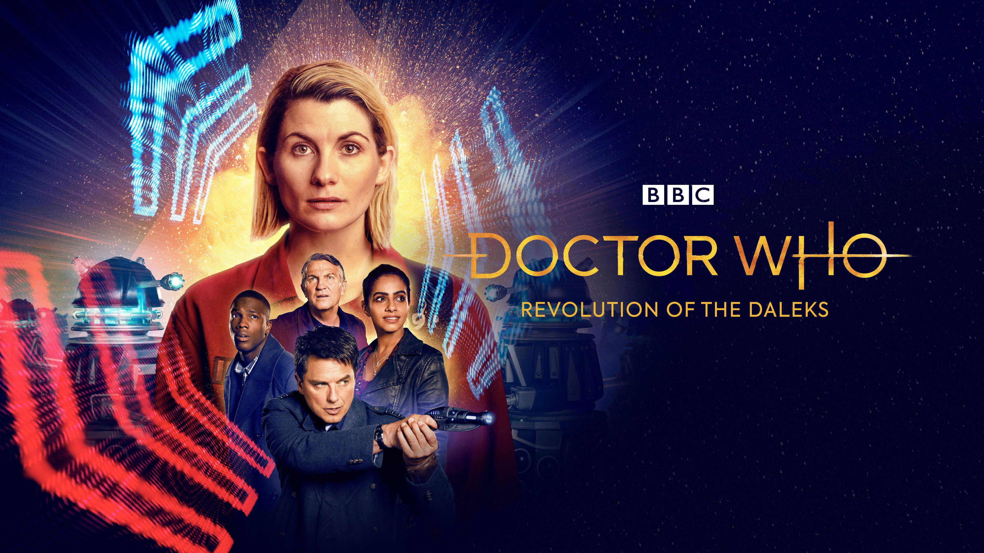 Doctor Who: Revolution of the Daleks 2021 movie scene