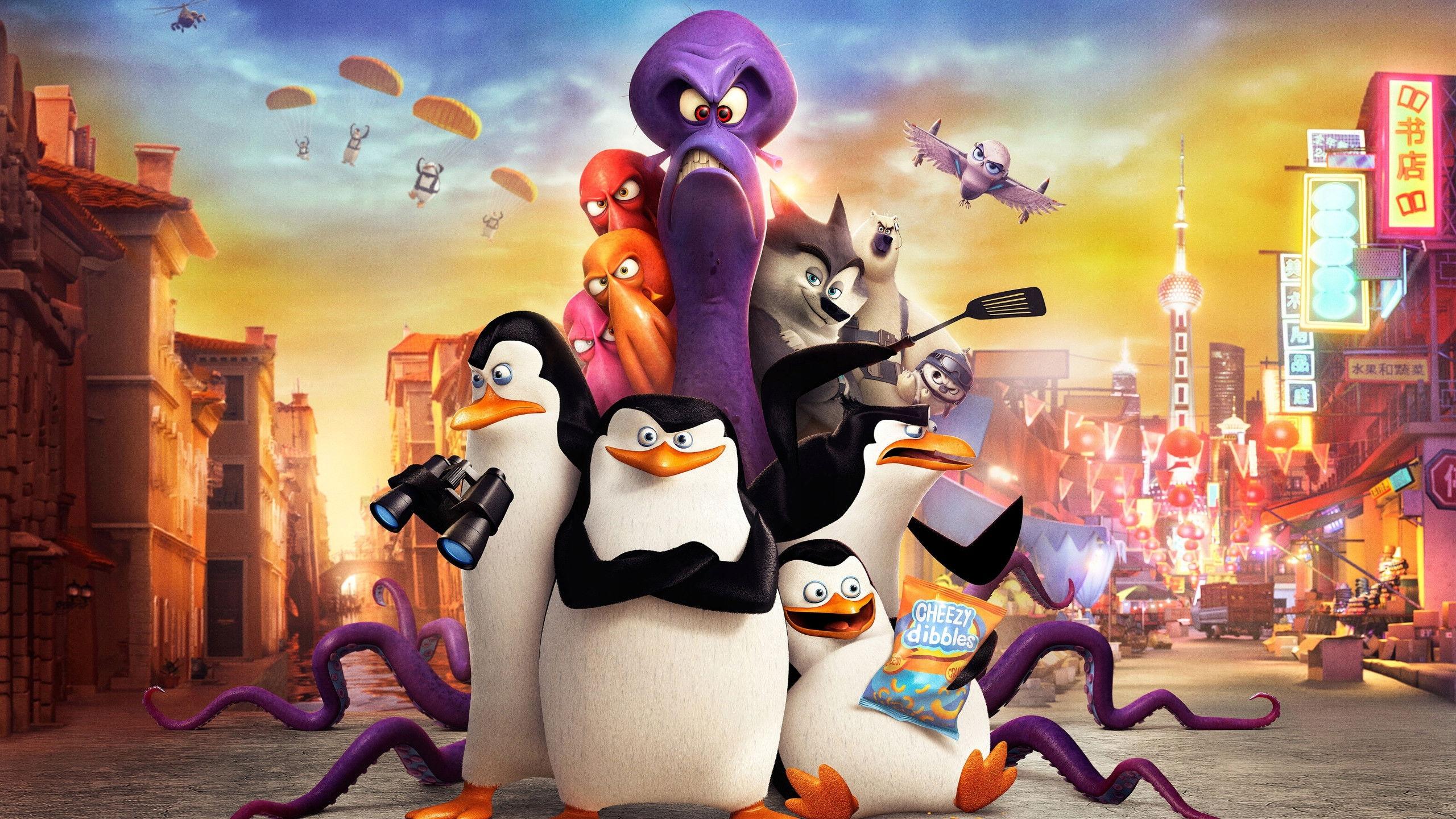 Penguins of Madagascar 2014 movie scene