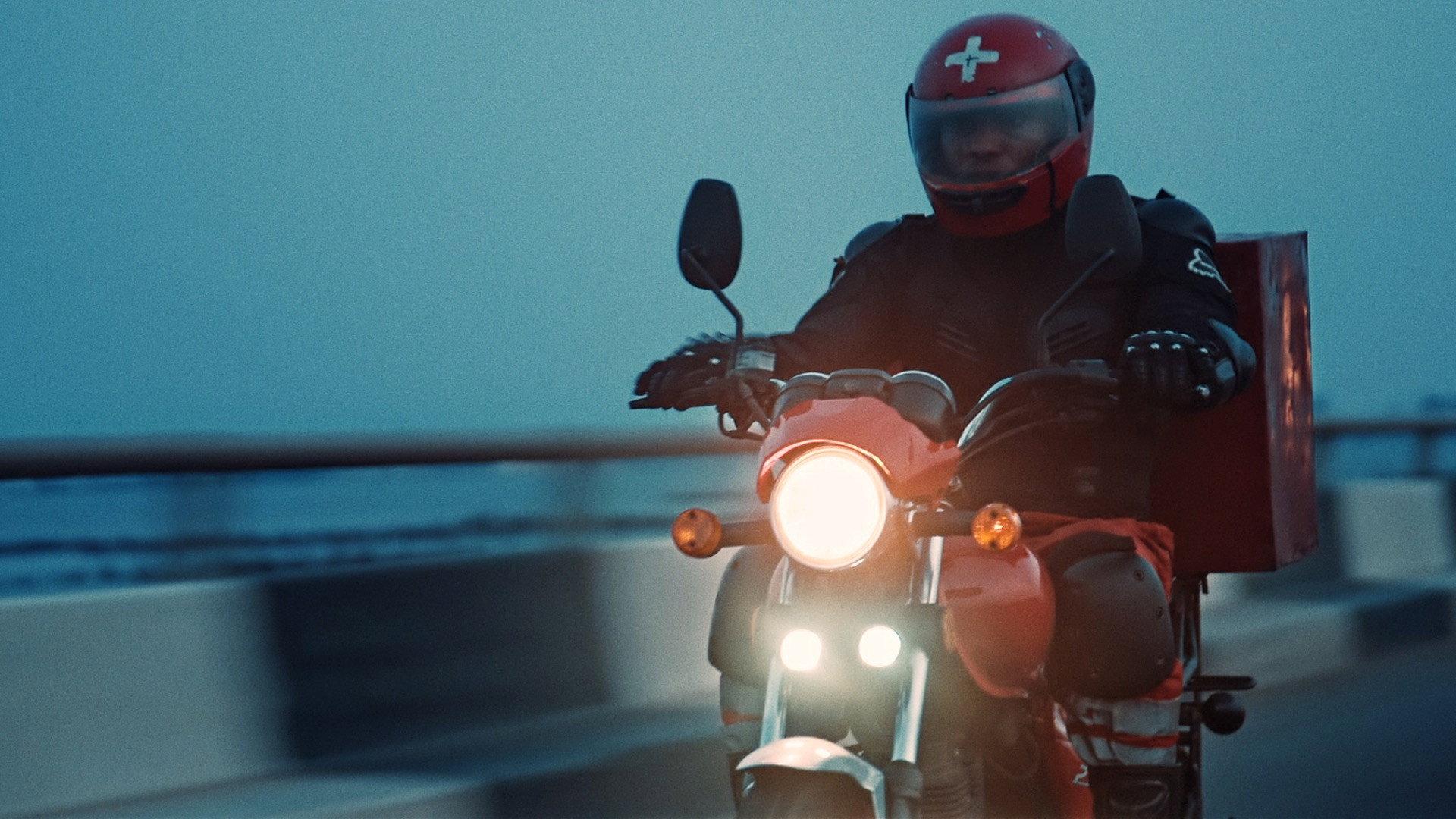 Blood Rider 2020 movie scene