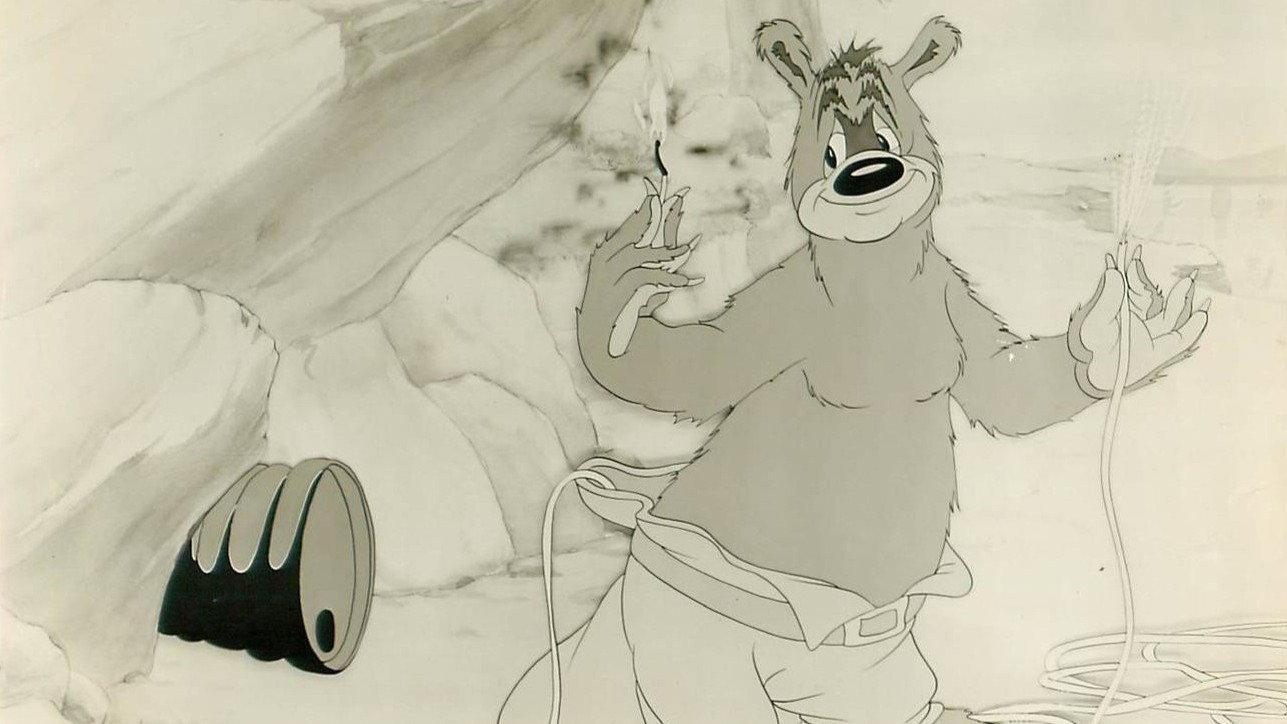 The Prospecting Bear 1941 movie scene