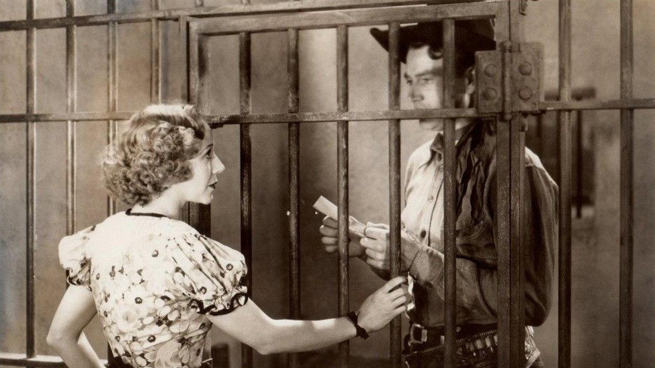 Randy Rides Alone 1934 movie scene