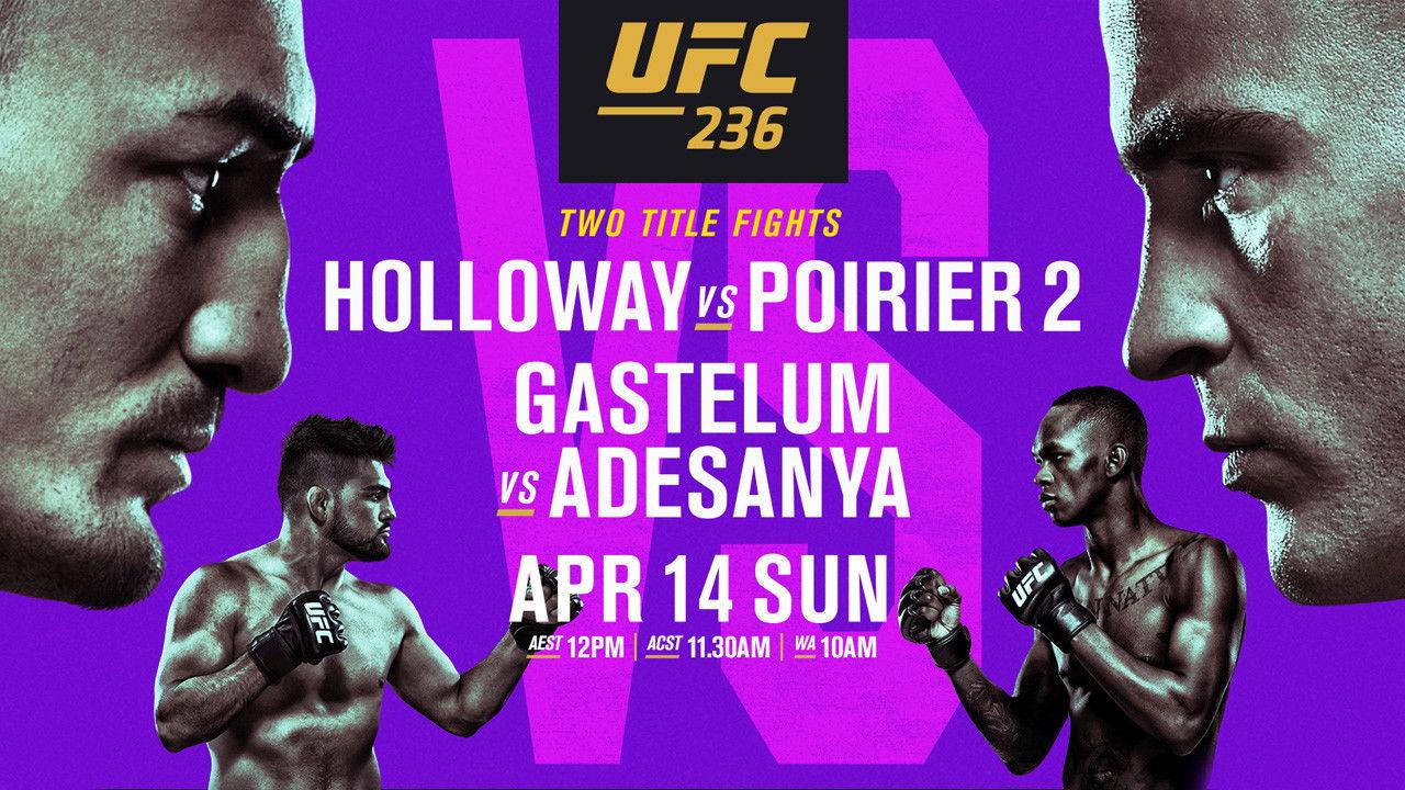 UFC 236: Holloway vs. Poirier 2 2019 movie scene