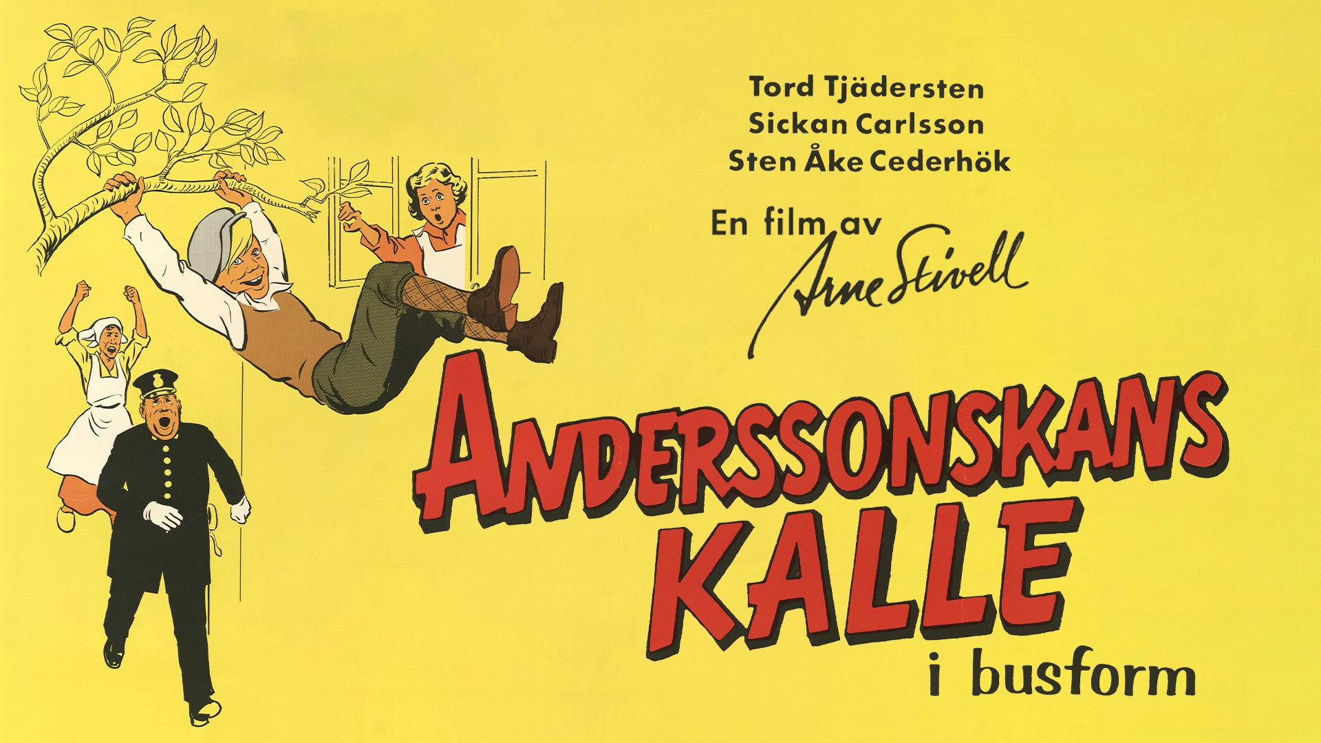 Anderssonskans Kalle i busform 1973 movie scene