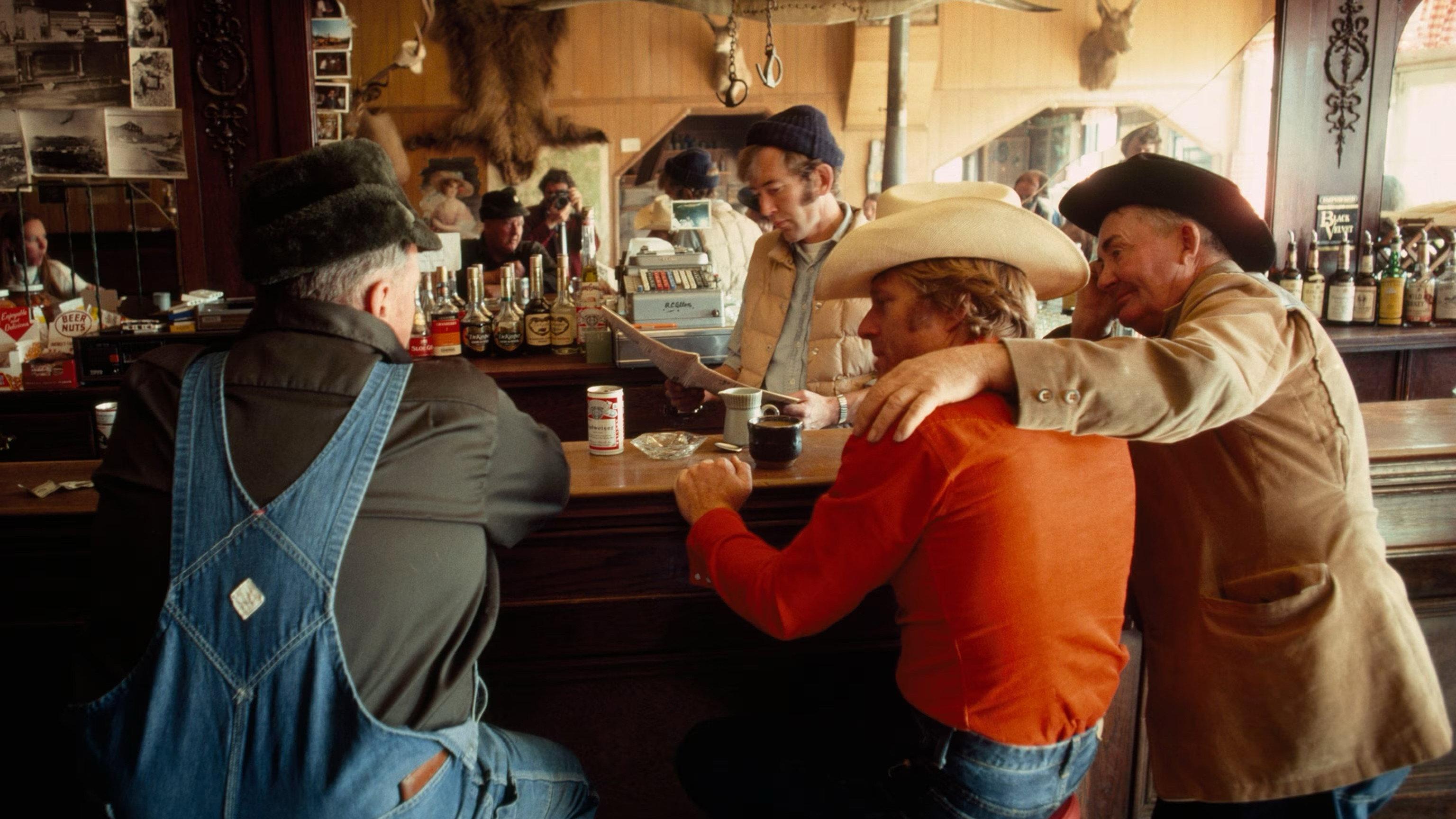 The Outlaw Trail with Robert Redford 1978 movie scene