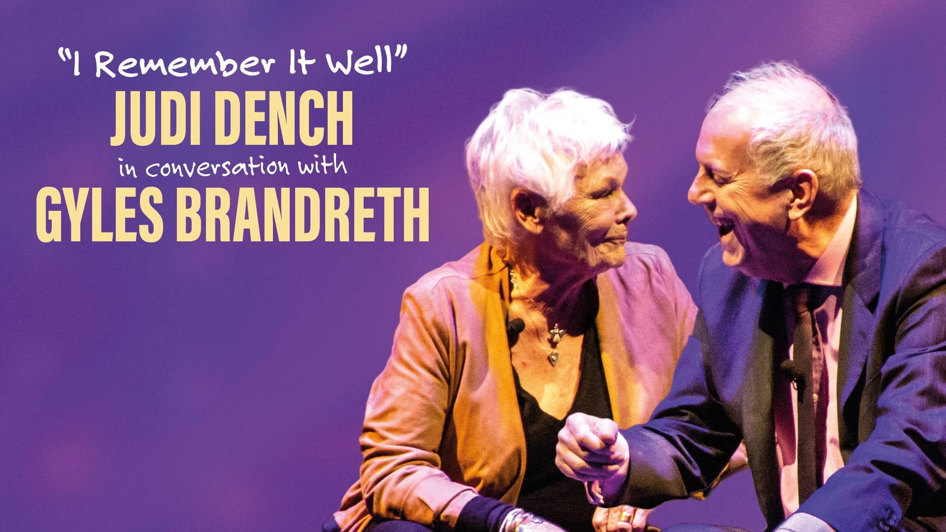 I Remember It Well: Dame Judi Dench in Conversation with Gyles Bandreth 2022 movie scene
