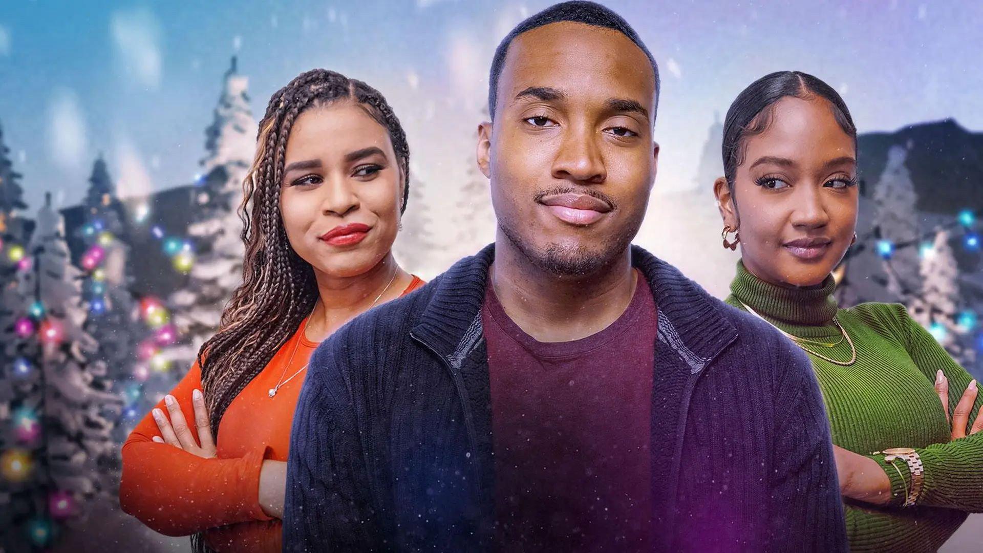 Rain for Christmas 2024 movie scene