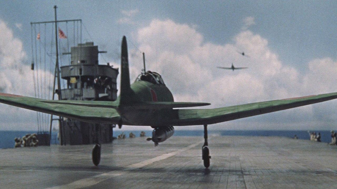 The Storm of the Pacific 1960 movie scene
