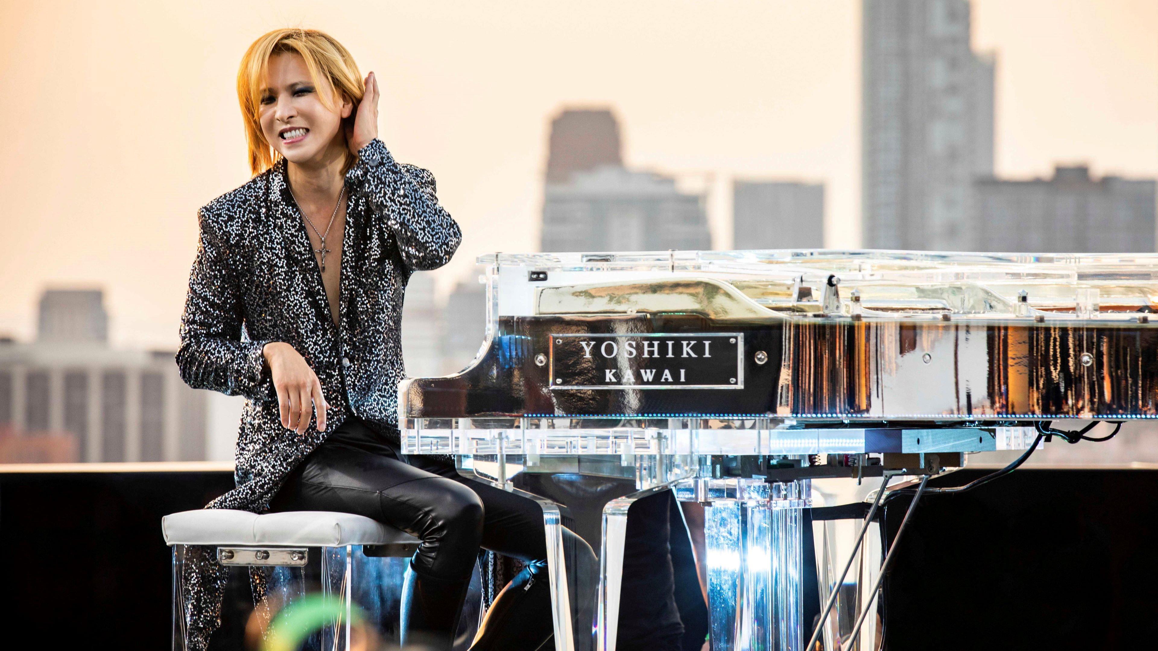 Yoshiki: Under the Sky 2023 movie scene
