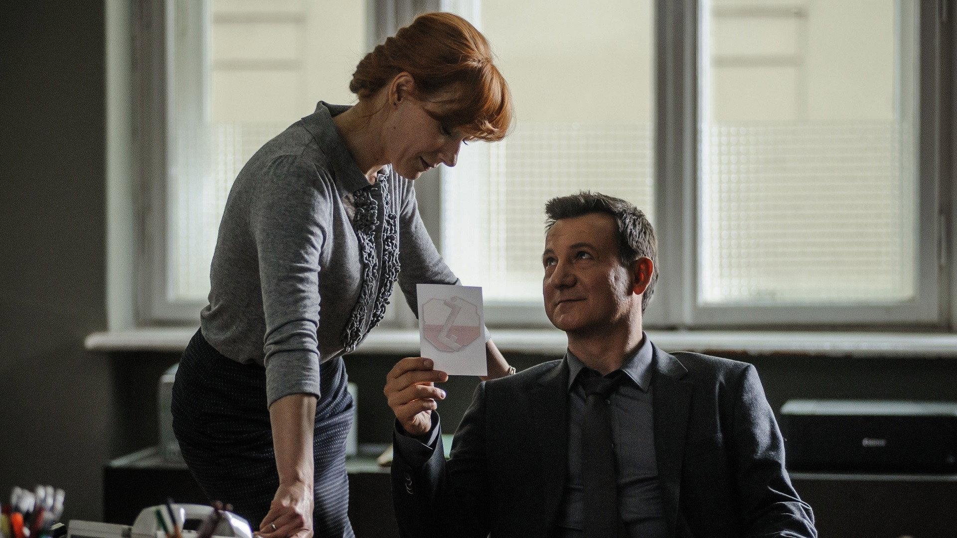 A Grain of Truth 2015 movie scene