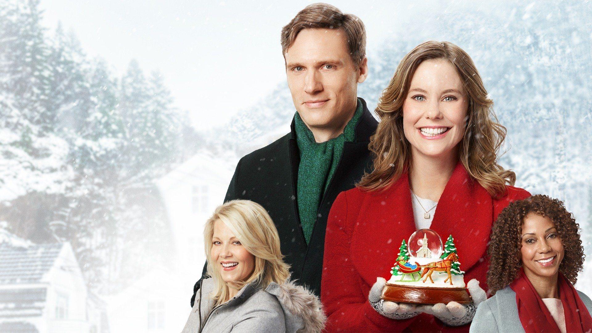 Christmas in Evergreen 2017 movie scene