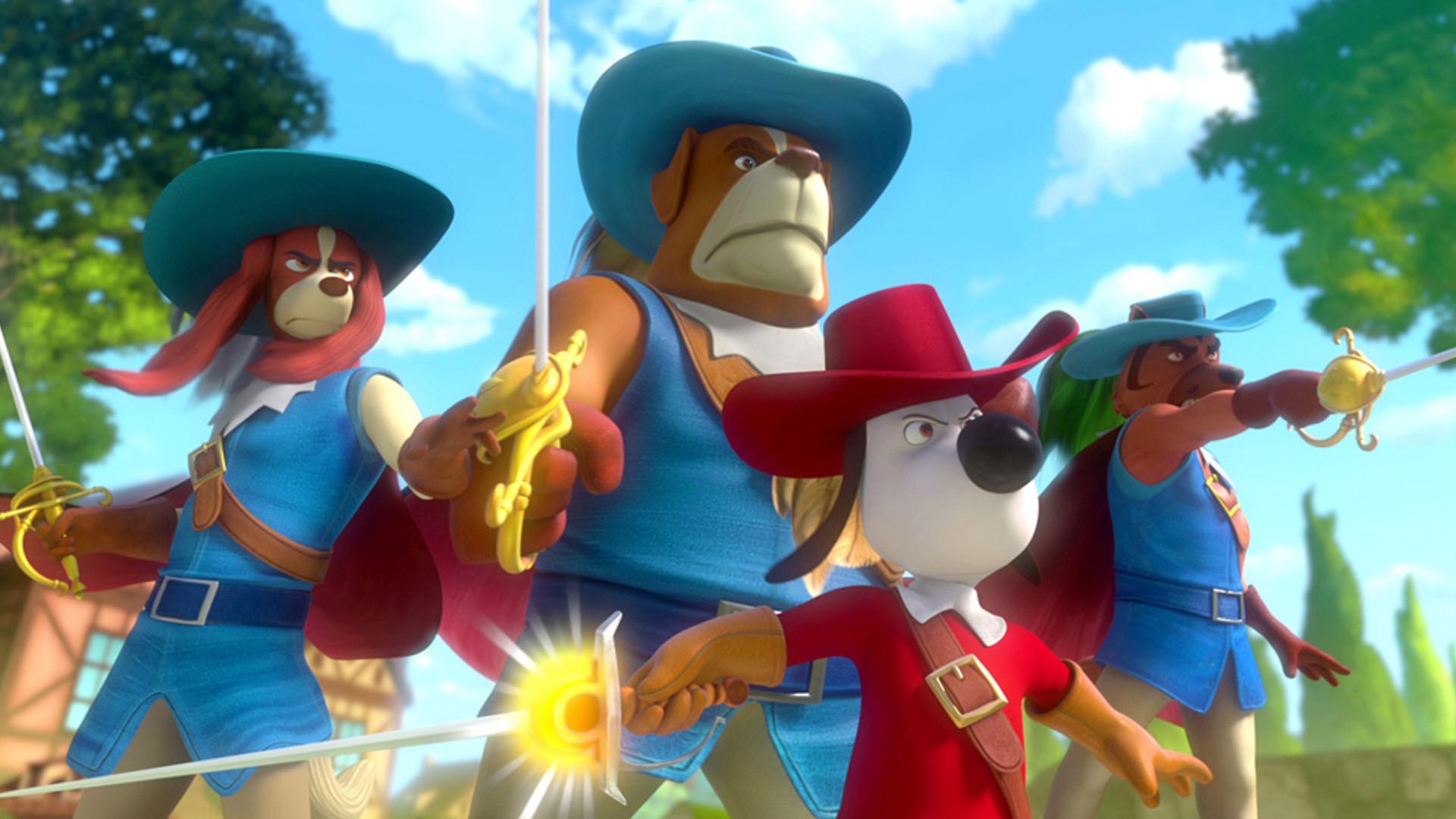 Dogtanian and the Three Muskehounds 2021 movie scene