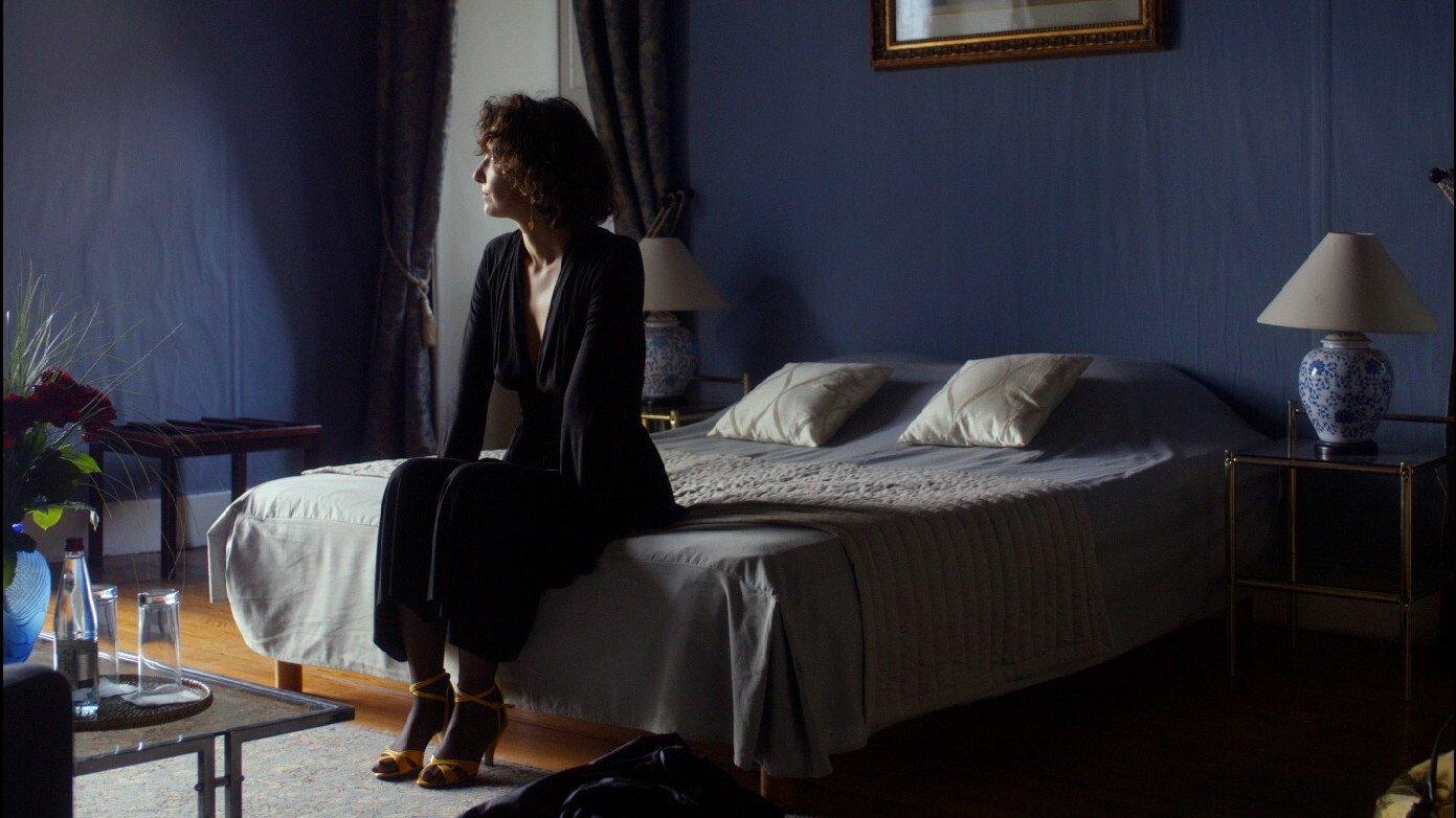The Blue Room 2014 movie scene