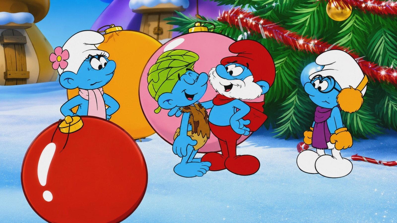 The Smurfs: 'Tis the Season to Be Smurfy 1987 movie scene