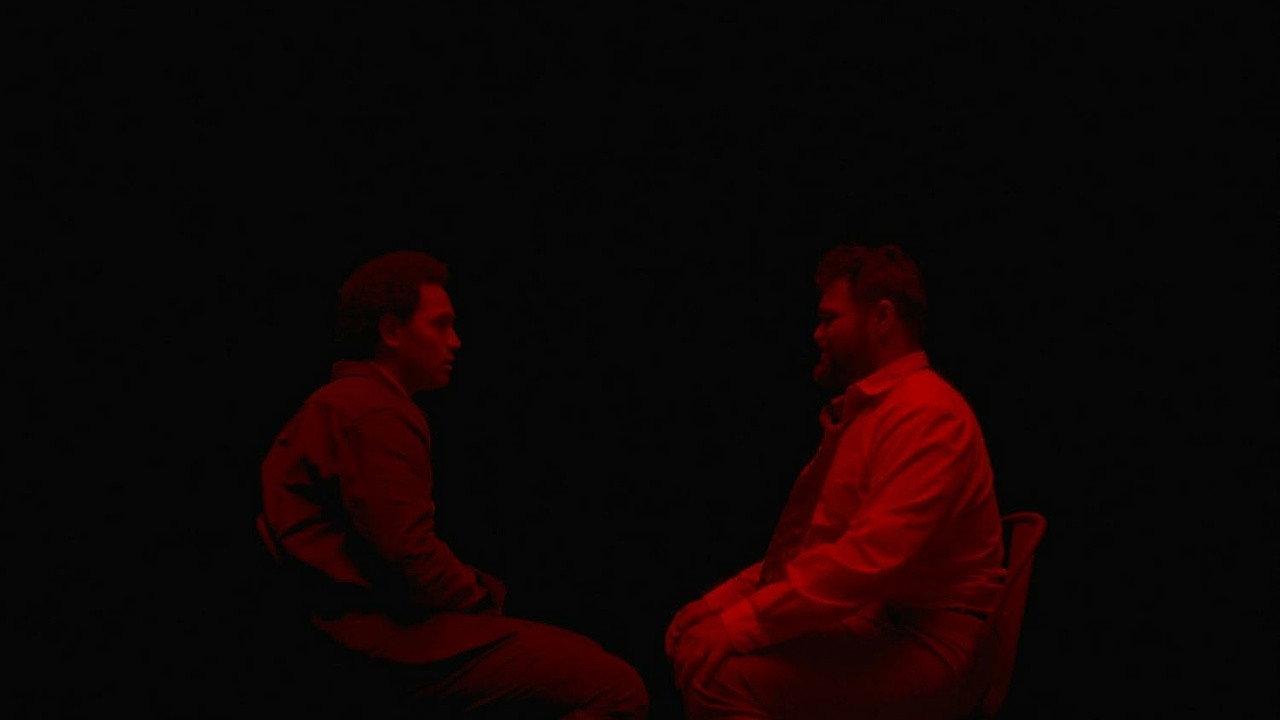 The Red Room 2024 movie scene