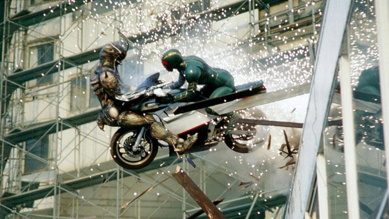 Kamen Rider ZO 1993 movie scene
