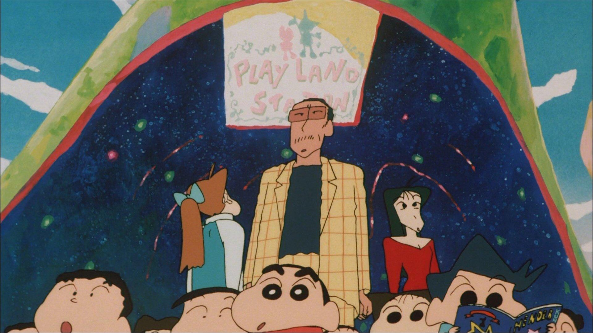 Crayon Shin-chan: Great Adventure In Henderland 1996 movie scene