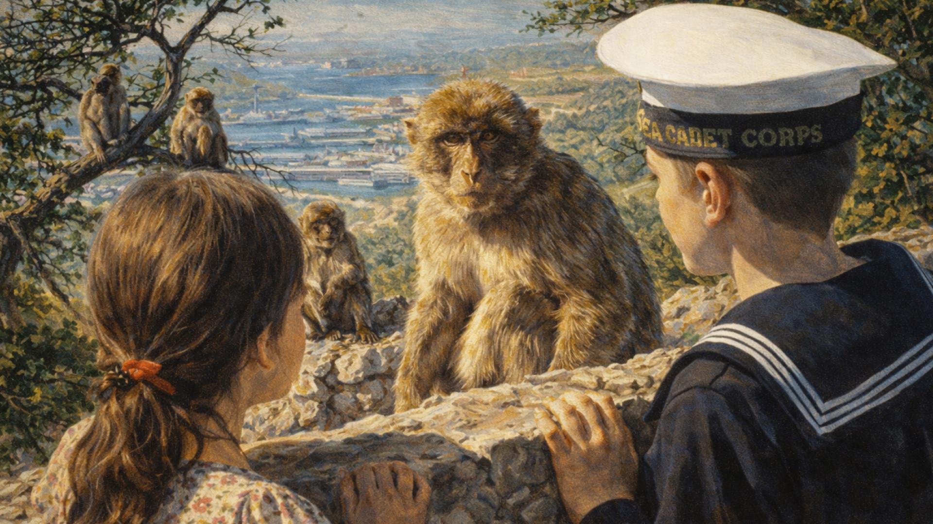 The Clue of the Missing Ape 1953 movie scene