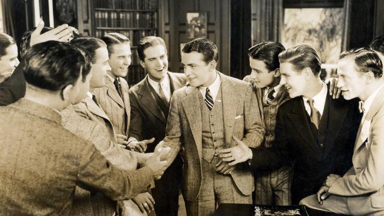 The Drop Kick 1927 movie scene