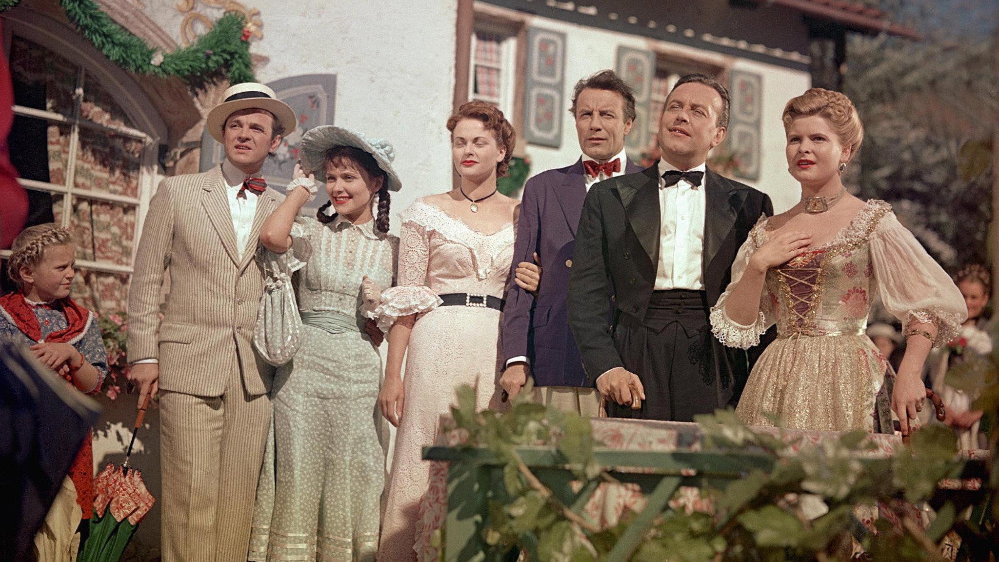 The White Horse Inn 1952 movie scene