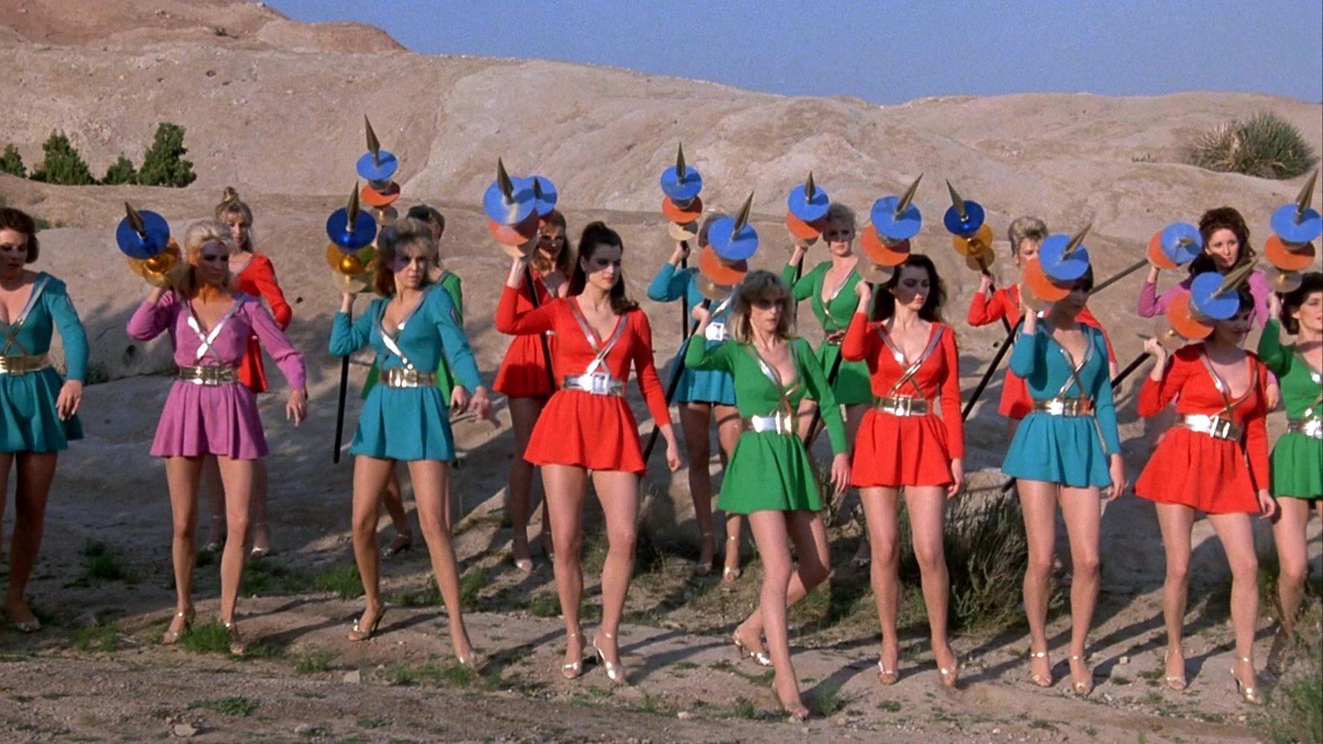 Amazon Women on the Moon 1987 movie scene
