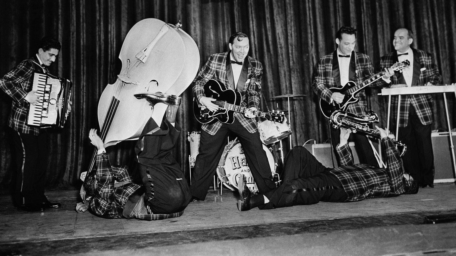 Rock Around the Clock 1956 movie scene