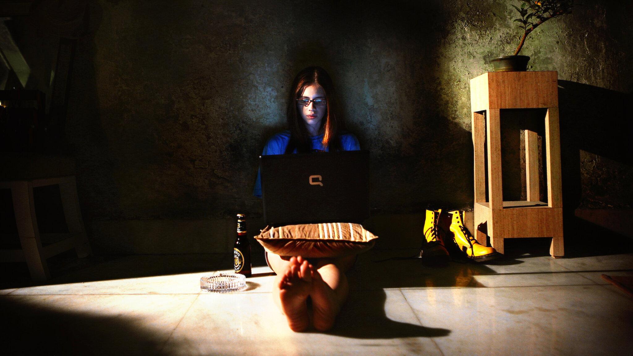 That Girl in Yellow Boots 2011 movie scene
