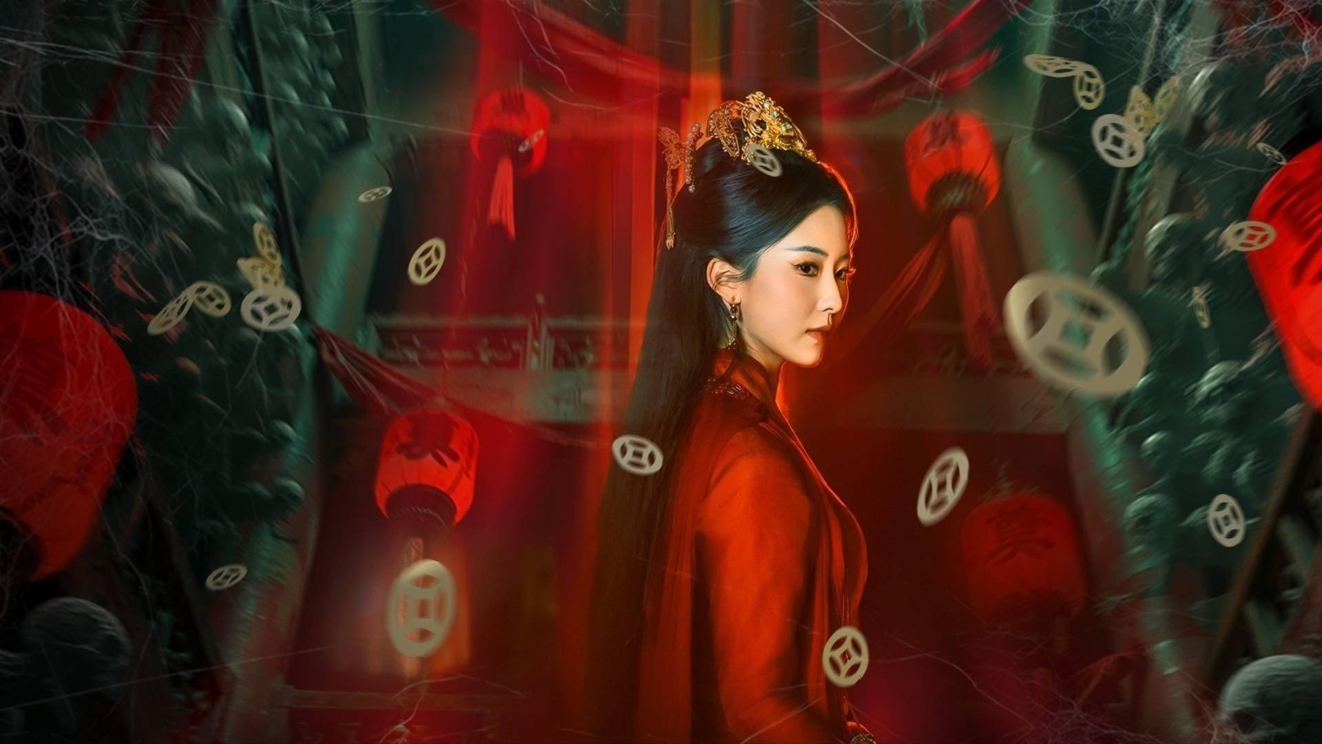 Red Wedding Dress: Paper Bride 2025 movie scene