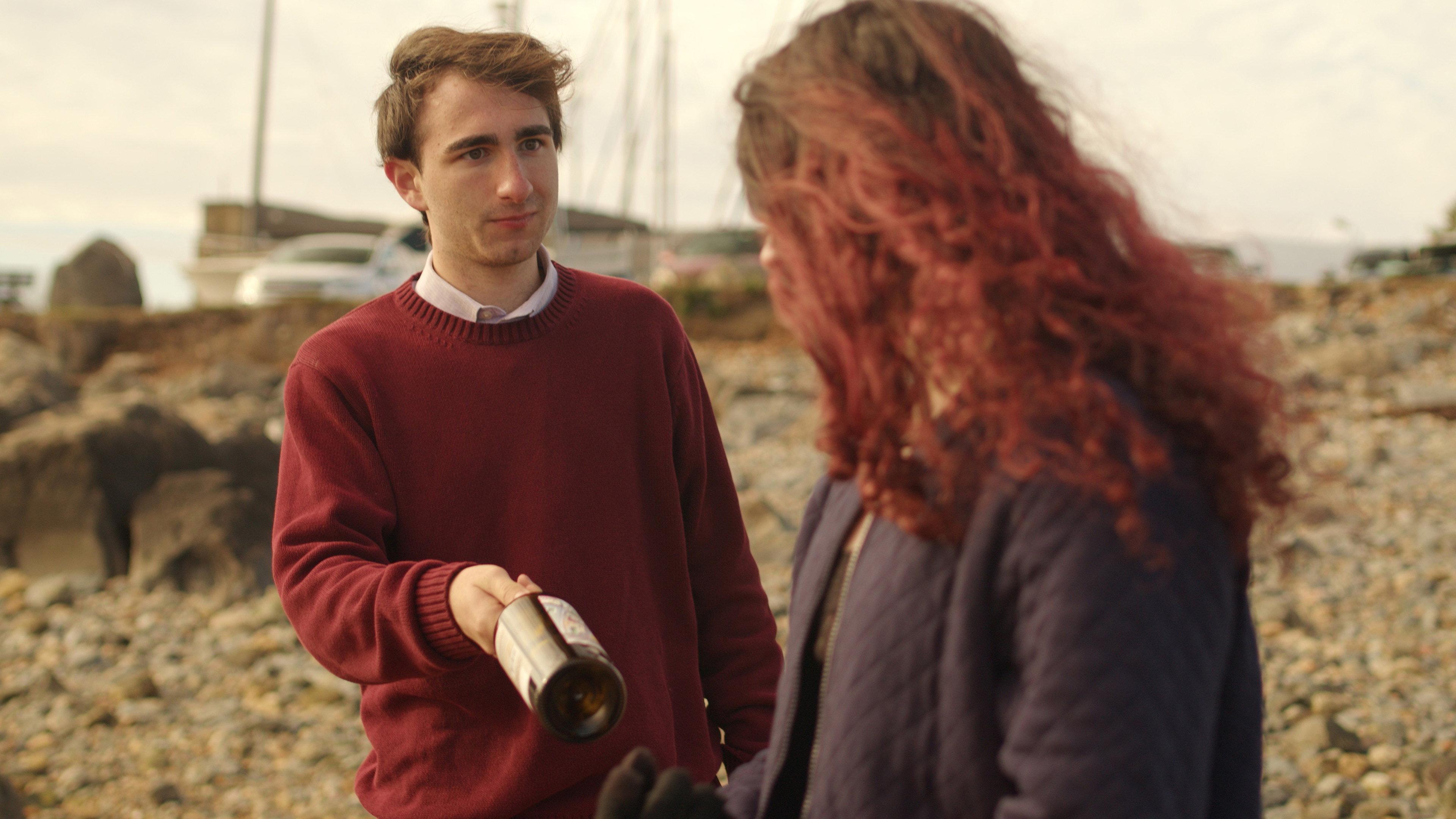 Message in a Bottle 2025 movie scene