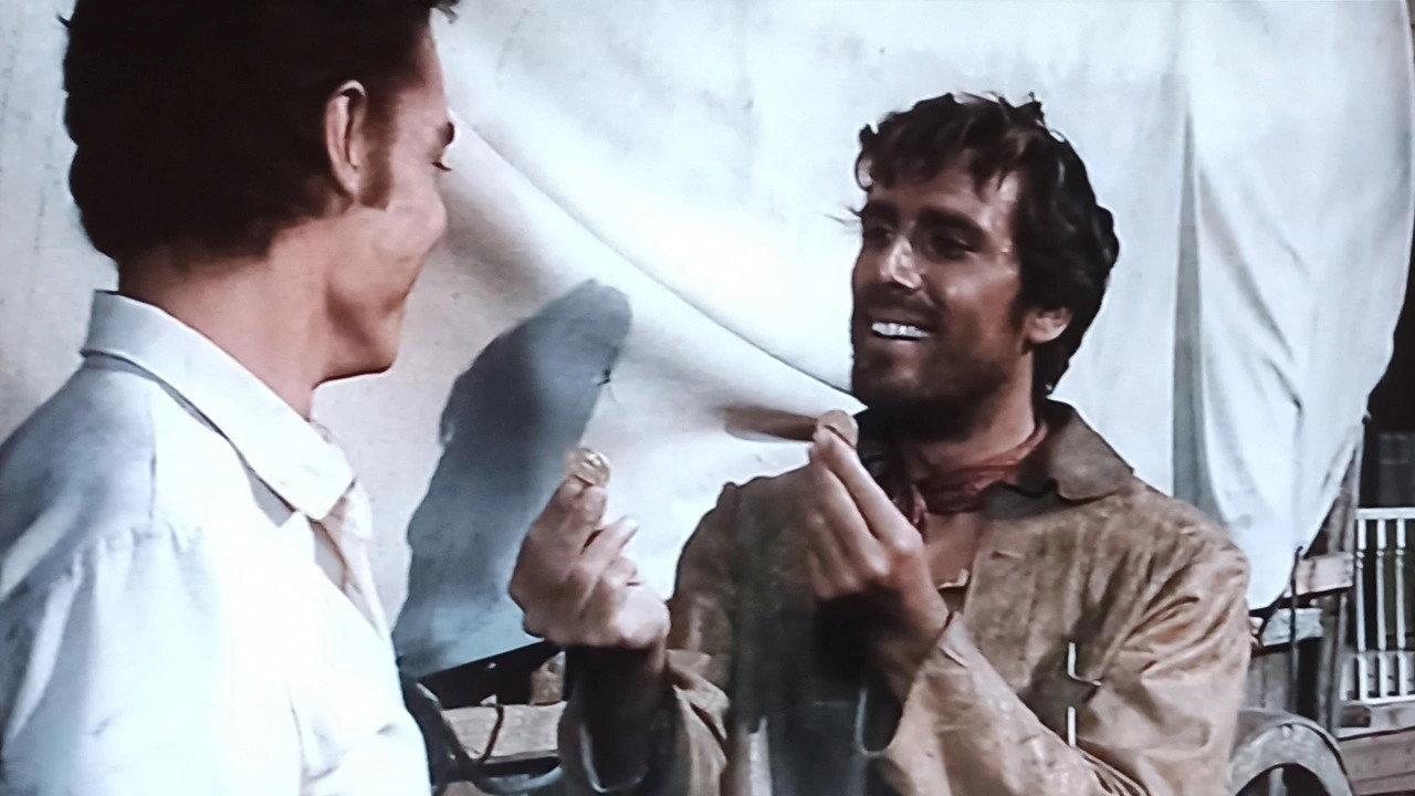 Halleluja for Django 1967 movie scene