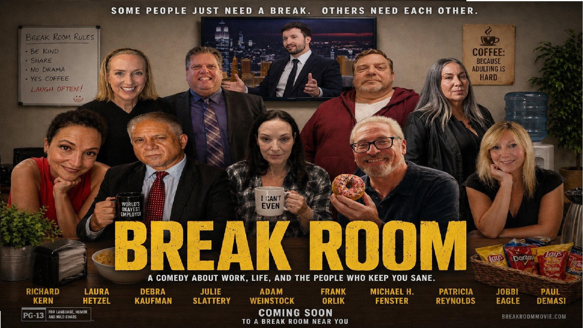 Break Room 2026 movie scene