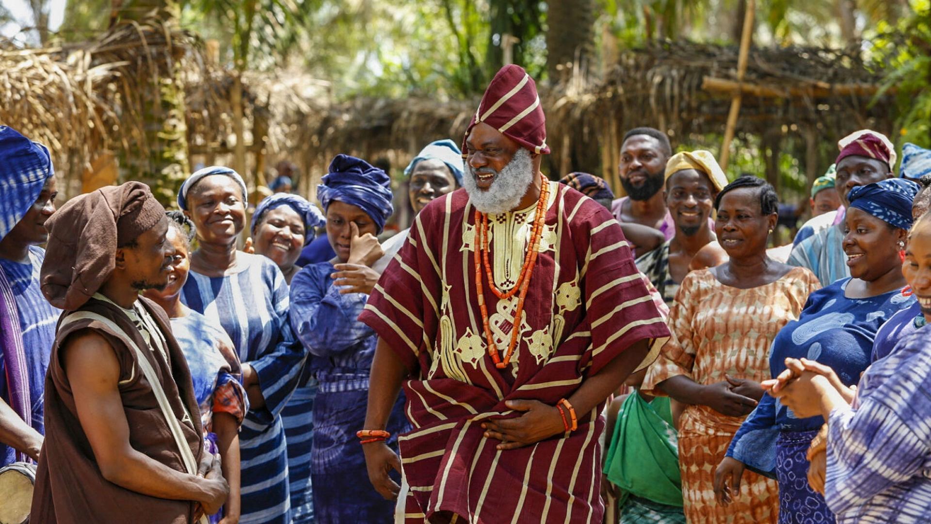 Elesin Oba: The King's Horseman 2022 movie scene