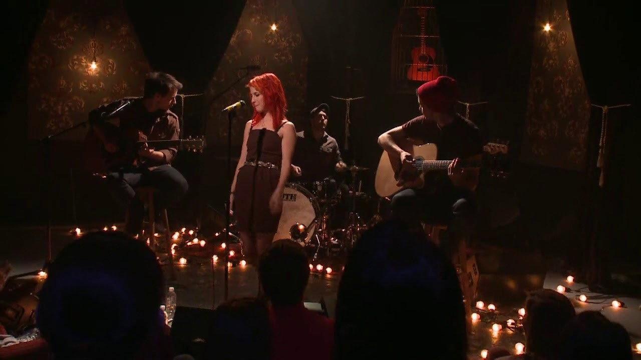 Paramore: MTV Unplugged 2009 movie scene