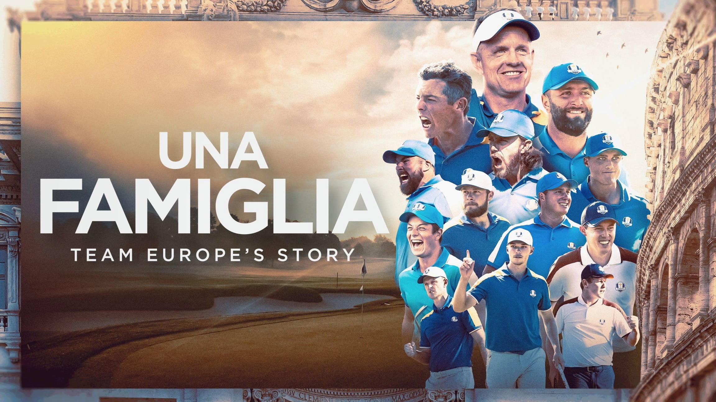 Una Famiglia | Team Europe's Story 2024 movie scene