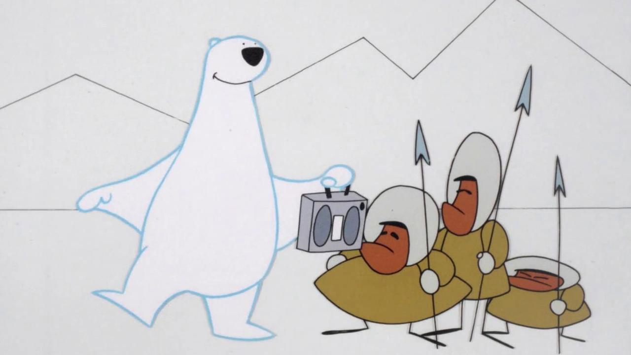 Somewhere in the Arctic... 1986 movie scene