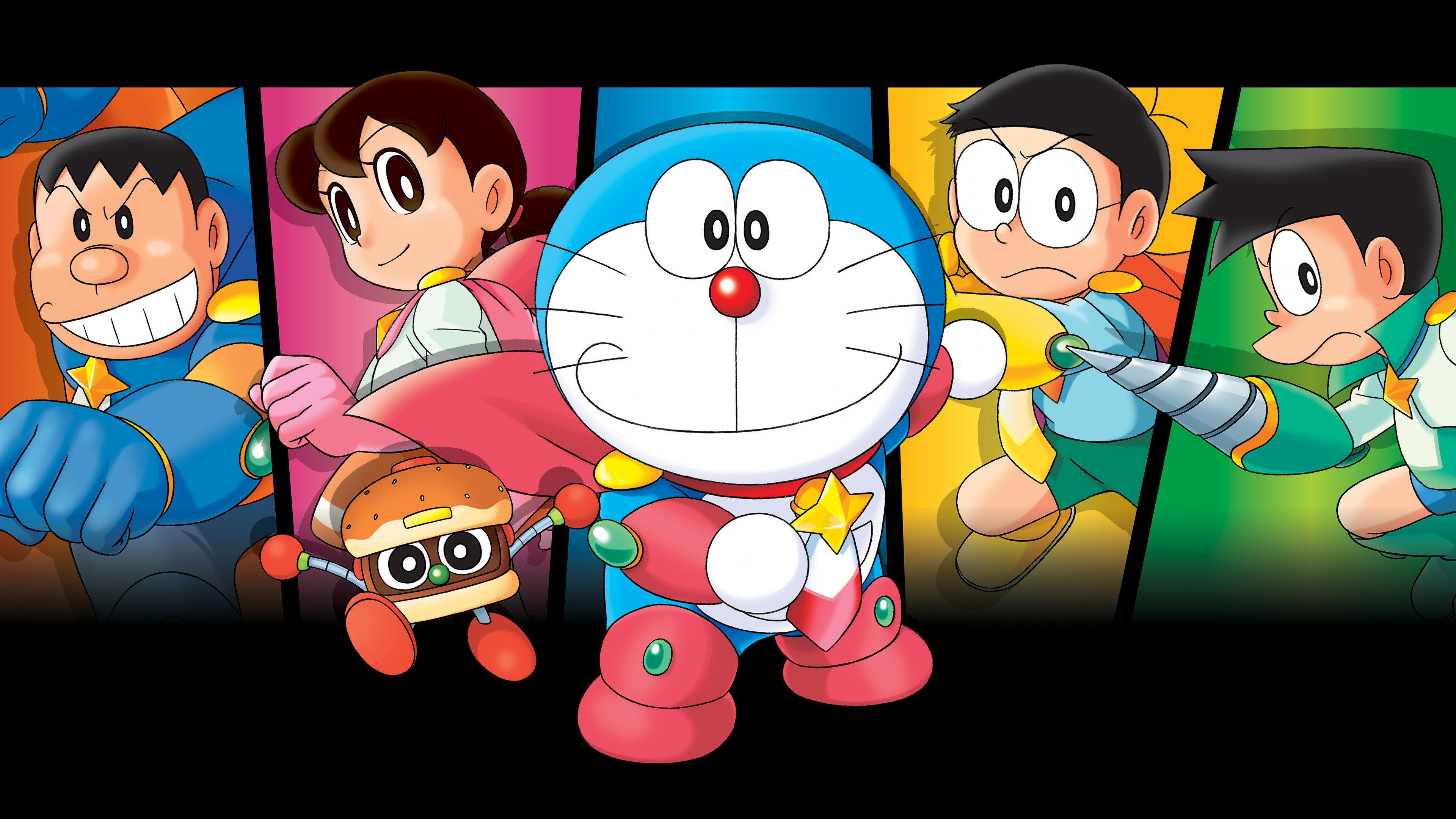 Doraemon: Nobita and the Space Heroes 2015 movie scene