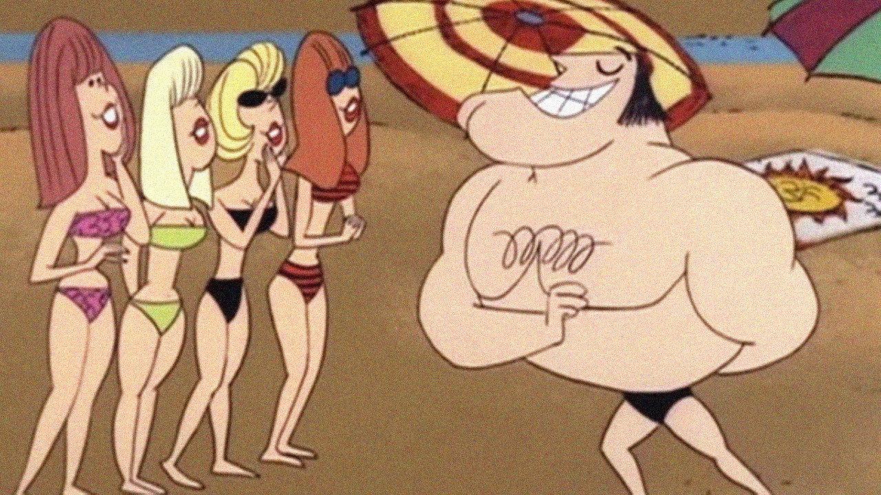 Come On In! The Water's Pink 1968 movie scene