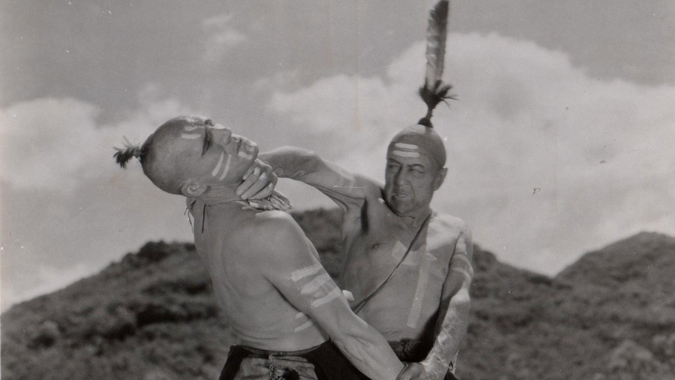 The Last of the Mohicans 1932 movie scene